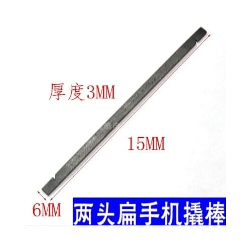 PP static anti scratch Apple phone shell opening crowbar tip Stainless steel metal notebook power on stick NO.C1537