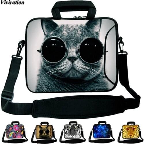 Briefcase Prints Sleeve Laptop Bag For iPad Air /Huawei/ Lenovo 9.7" 10.2" 10.5" 10 Messenger Handbag Universal 10.1 Tablet Case