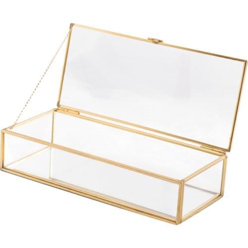 Nordic Retro Jewelry Trinket Storage Box Holder Container Organizer with Lid Jewelry Organizer Showing Holder for Pendant