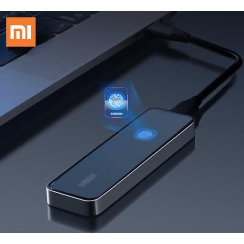 Xiaomi onemodern Fingerprint External Hard Drive Portable Hard Disk Type C External Solid State Drive For Laptop PSSD 500GB 1TB