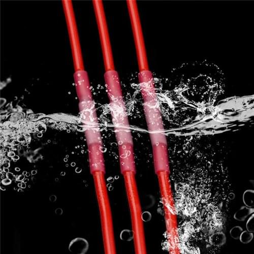 YOOAP 300PCS Heat Shrink Soldering Sleeve Terminals Insulated Waterproof Butt Connectors Kit Electrical Wire Soldered Terminals