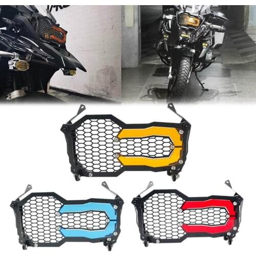 For BMW R1250GS LC Adventure R1250 GS ADV 2019-2021 2020 Motorcycle Headlight Protector Grille Guard Cover Headlight Net Grill