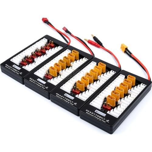 1PCS 2S-6S XT60 T Plug Parallel Charging Board Para Board w/ T-plug / XT60 / 4.0mm banana connector for Imax B6 B6AC B8 Charger