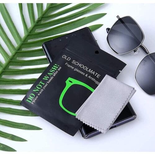 2pcs Lens Clothes Microfiber Square Clean Cleaning Cloth For Phone Lens Glasses For Screen Camera Toallitas Antivaho Gafas