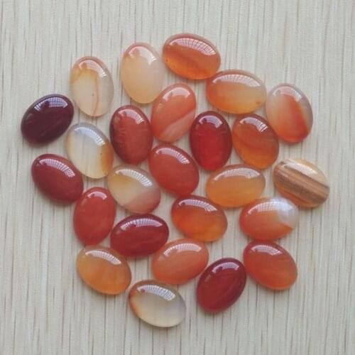 2016 Fashion high quality natural red Onyx Oval CAB CABOCHON 13x18mm beads for jewelry accessories making wholesale 50pcs/lot
