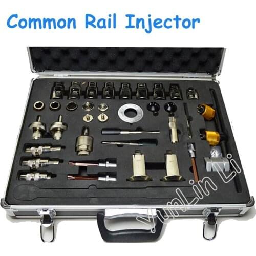 38pcs Common Rail Injector Disassembly Tool + Aluminum Box Full Set Of Common Rail Injector Repair Tools
