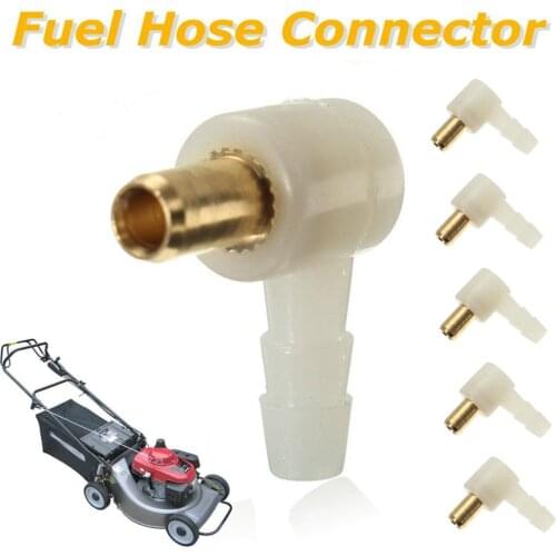 5Pcs 15*18mm Carburetor Fuel Hose Connector Replacement For Briggs Stratton 692317