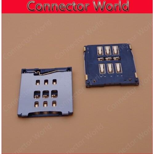 5pcs/lot for iPhone 6 6G 4.7 inch and 6 plus 6PLUS 5.5 inch SIM Card reader socket connector Tray Slot Holder replacement