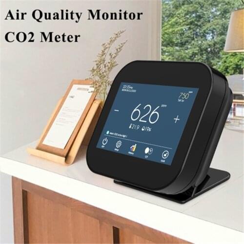 CO2 Anslog Meter Temperature Humidity Carbon Dioxide Gas Detector Air Quality Monitor NDIR Channel Sensor Data Logger