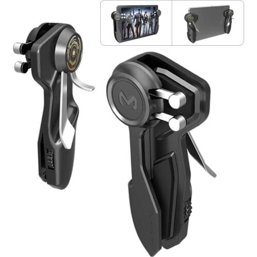 NEW Ipad Trigger PUBG Game Controller Six Finger L1R1 Fire Aim Button Gamepad Joystick For Tablet Smartphone Game Accessories