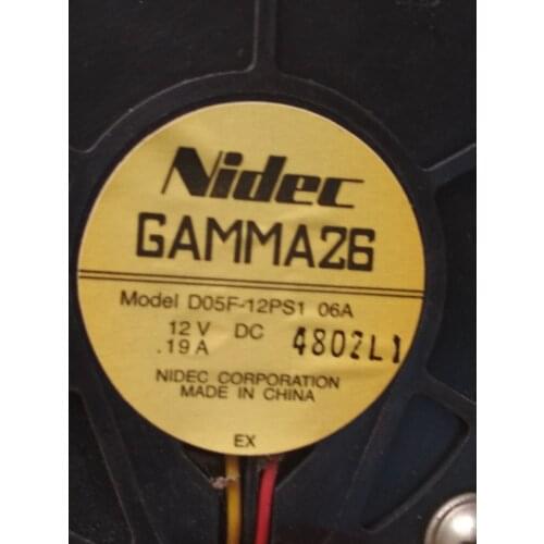 USED D05F-12PS1 06A 12V 0.19A FAN FOR TOSHIBA PROJECTOR