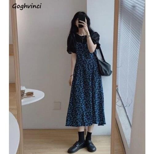 Dress Sets Women Sexy Ladies Summer Clothing Simple All-match Holiday Korean Fashion Popular Students Leisure Sweet Girls Chic