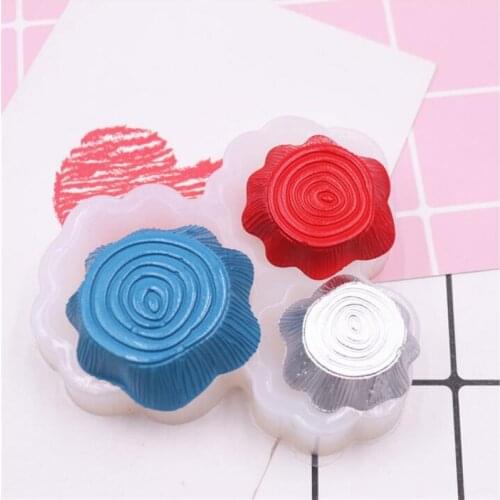 Tree Stump Pendant Silicone Molds Clay Epoxy Resin Mould Fondant Cake Candy Molds Chocolate Baking Cake Decorating Tools A138