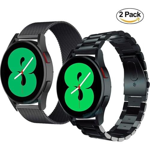 Metal Strap For Samsung Galaxy watch 4 smart watch Bracelet Stainless steel Watchband For Galaxy watch 3 45mm Wristband Correa