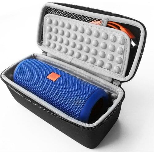 New PU Carrying Protective Hard Cover Carrying Case Bag Extra Space For JBL Flip 1/2/3/4 EVA Storage Protable Bluetooth Speaker