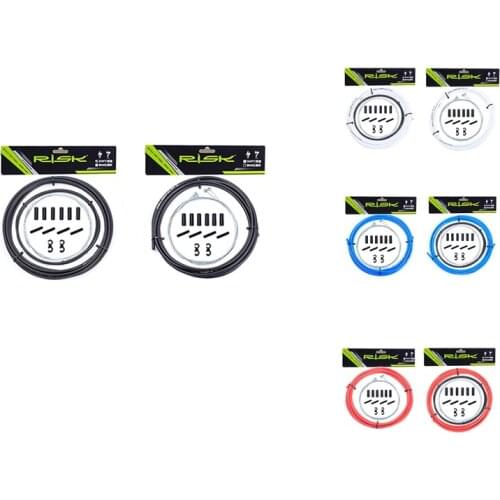 Risk Basic Brake/Shift Cable&Housing Group Set For Bike Road Bicycle Shift Gear Derailleur/Brake Kits Wire Tube Line Hose