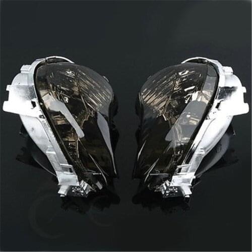 Motorcycle Front Turn Signal Lens For Suzuki Hayabusa GSXR1300 GSX1300R GSXR 1300 2008-2012 SMOKE/Clear 2010 2011