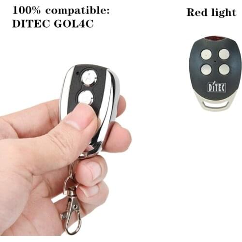 DITEC GOL4C 433.92mhz remote control copy duplicator for DITEC garage door controls gate command barrier key fob