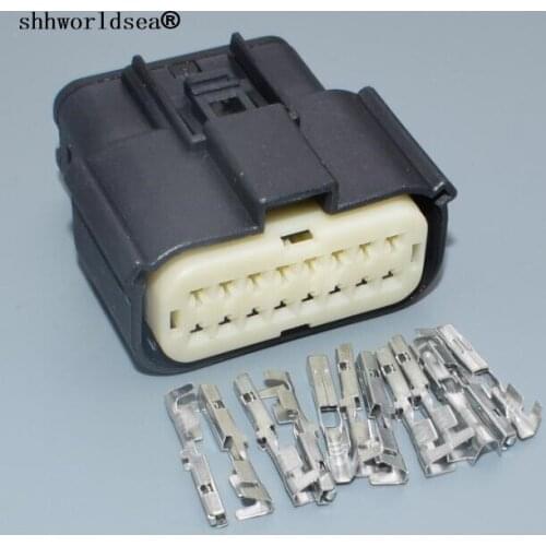 Shhworldsea 1.0mm 16pin electric plug 33472-1601 wiring harness cable connector 33472-1740