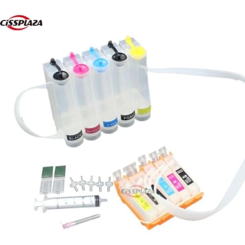 CISSPLAZA PGI320 cli321 CISS system compatible for canon MP 540 620 630 MP1900 IP3600 IP4600 IP4700 MP640 MP560 MP550 printer