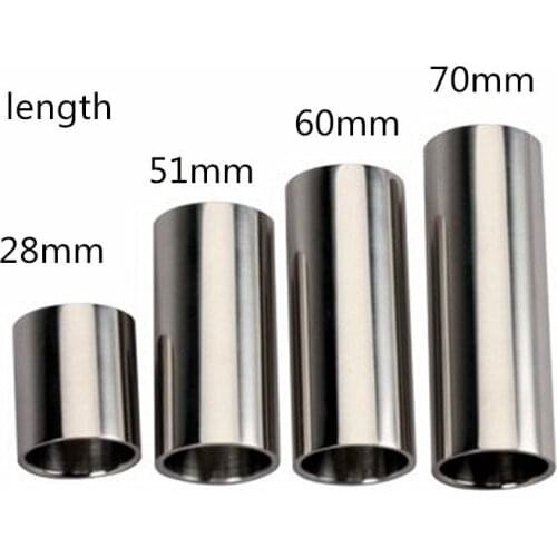 Professional Electric Acoustic Guitar Strings Slide Slider Stainless Steel Strings Slide Tone Bar Guitar Accessories