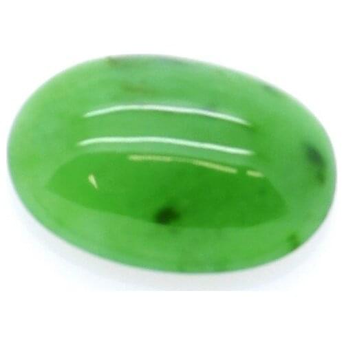 2,00ct Green Jade Cabochon Cut