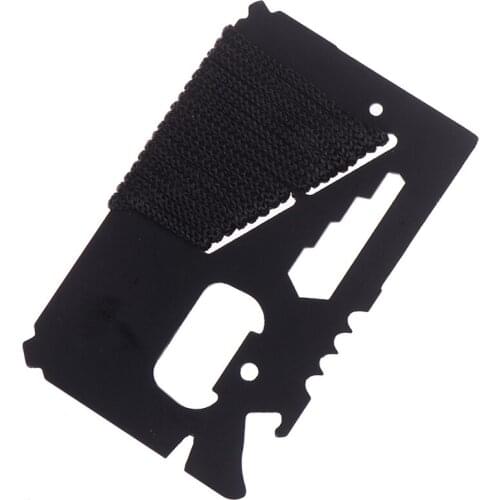 1PC 11 in 1 Pocket Multi tool Military Multifunction Swiss Army Wallet Kinfe Tools Credit Card Knife Camping Survival