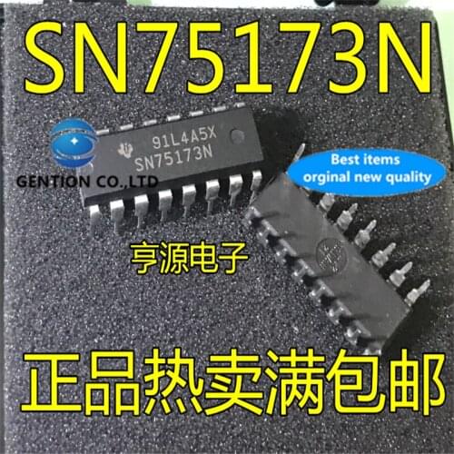 10Pcs SN75173 SN75173DR SN75173N in stock 100% new and original