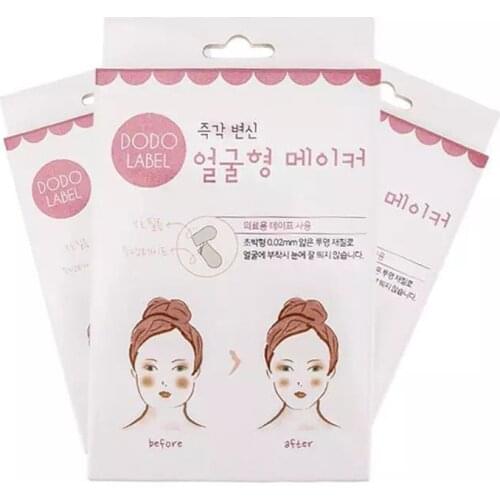 40pcs Original Korean Face Lift Stickers Thin Artifact Invisible Sticker Face Slimming Chin Medical Tape Patches Face Lift Tools