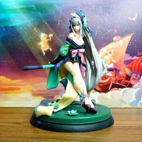 Anime Figure Model Onmyoji Aoandon Sexy Girl Anime Pvc Action Figures Collection Toys Model Bonu Version Gift for Youth Juvenile
