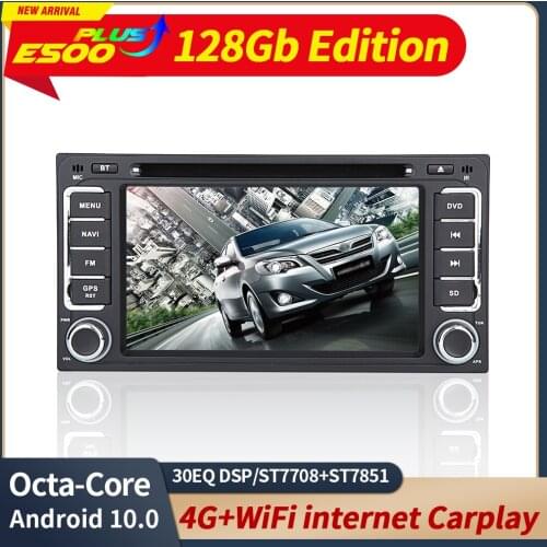 128GB Rom Car Radio Android 10 Multimedia Player GPS Navigation For Toyota Corolla Verso Hilux Fortuner Yaris LandCruiser Stereo