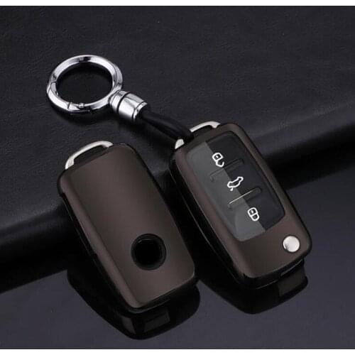 PC+TPU Car Key Cover Case For Volkswagen VW POLO Tiguan Passat B5 B6 B7 Golf EOS Scirocco Jetta MK6 Octavia Accessories