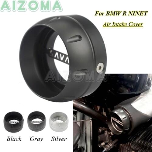 Motorcycle High Flow Bell Mouth Air Intake Cover Guards Aluminum For BMW R NineT / R Nine T 2014-2016
