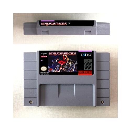 Ninja Warriors - Action Game Card US Version English Language