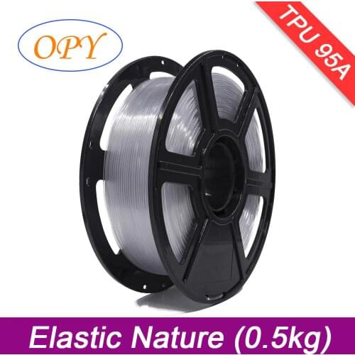 Tpu Filament 1Kg 1.75 Mm Elastic 0.5Kg 1Kg 10M 100G Sample Material Nature Black Red Green Blue Yellow Color