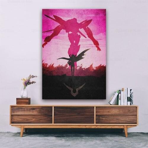 Code Geass Lelouch Manga Poster Canvas Wall Art Decoration prints for living Kid Children room Home bedroom decor painting