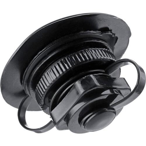 Durable Plastic Safety Air Valve Nozzle for Inflatable Boat Rubber Kayak Tender Raft Mattress Airbed Air Valve Replacem