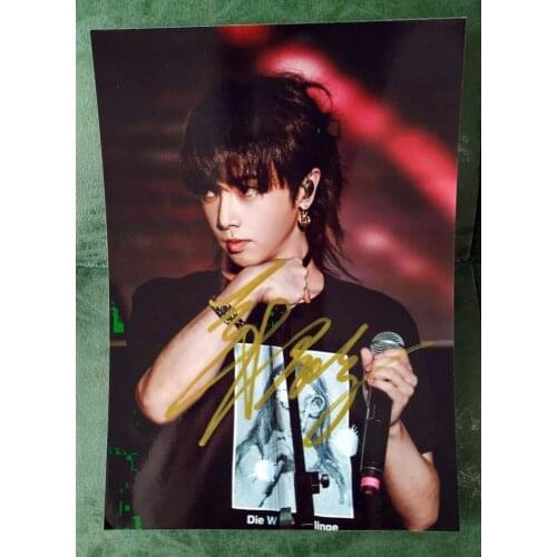 Hand signed HUA CHENYU autographed photo 5*7 autographs in ink Chinese Pop 03202003