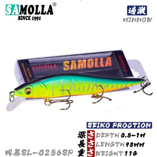 Fishing Lure Mino Floating Suspend Water Bait Weights 10.5g Minnow Peche Carp Fish Tackle Isca Artificial Jerkbait Baits Leurre