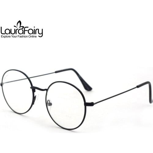 Laura Fairy Vintage Style Round Glasses Women High Grade Elegant Optical Glasses Frames oculos de grau feminino LFAU100