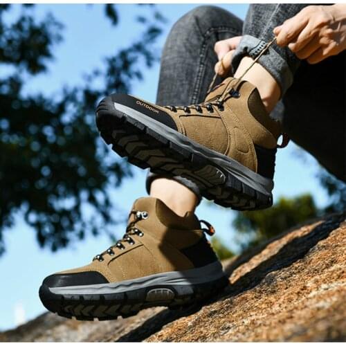 Winter Military Boots Tactical Desert Training Shoes 2020 Warm Anti-Slip Buffer Shock Stable Slip New Trekking Hiking Shoes