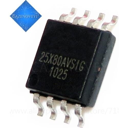 1pcs/lot W25X80BVSIG W25X80AVSSIG W25X80AVSIG 25X80AVSIG SOP-8 In Stock
