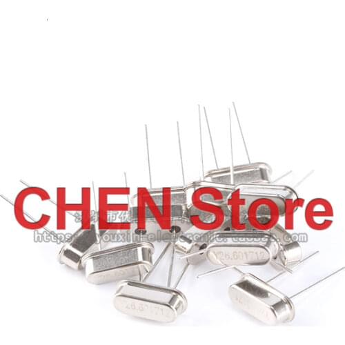 10pcs crystal type 26.601712MHz 49S passive crystal 26.601712M
