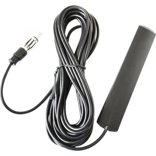 ANT-309 Car FM Radio Hidden Antenna Patch Signal Booster 5-Meter Length Electronic Stereo Amplifier Windscreen Aerial