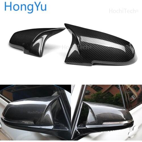 For BMW X Series X1 E84 2013 2014 2015 Replacement Carbon Fiber M4 Look Rear View Mirror Cover Caps