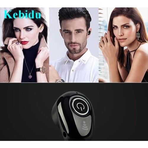 Kebidu S650 Mini Sporting In-ear Earphones Wireless Bluetooth 4.1 + EDR Handsfree Headset 50mAh for iOS/Android Earphone
