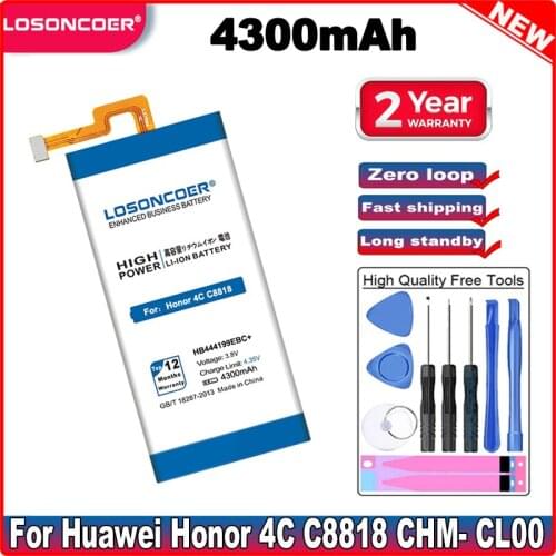 Аккумуляторы для телефонов Huawei Honor Play LOSONCOER China At AliExpress