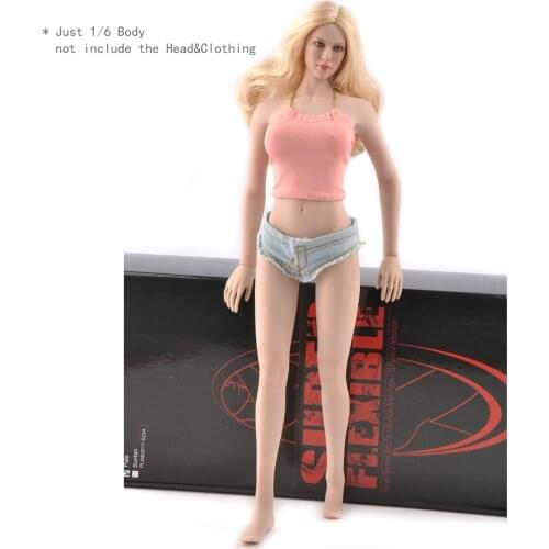 1/6 scale TBLeague female body sexy big breast suntan/pale skin 12 inch action figure body model toy