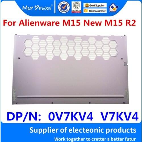 Laptop New original white Back Cover Bottom Base Access Door E Shell For Dell Alienware M15 New M15 R2 0V7KV4 V7KV4 AM2KH000P11