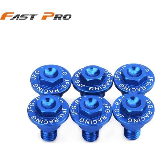 Motorcycle Front Fork Guard Bolt Screw For Husqvarna TC TE TX FC FE FX 50 65 85 125 250 300 450 501 2017 2018 2019 2020